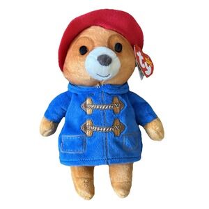 Ty Beanie Baby Paddington The Bear Plush Stuffed Toy with Tag Retired 1999 Rare